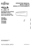 Fujitsu ASU9RMLQ User's Manual