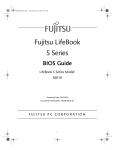 Fujitsu Siemens Computers lifebook S6010 User's Manual