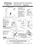Fujioh FDK-03A User's Manual