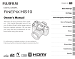 Fujifilm FinePix HS10 Owner's Manual