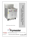 Frymaster YSCF14G User's Manual