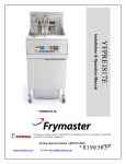 Frymaster YFPRE1817E User's Manual