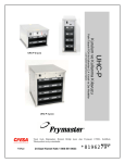 Frymaster UHC-P 2-yuva User's Manual