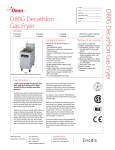 Frymaster D180G* User's Manual
