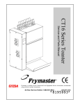Frymaster CT16 Series User's Manual