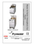 Frymaster CF User's Manual