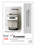 Frymaster BID80 Series User's Manual
