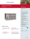 Frigidaire FRA054XT7 User's Manual