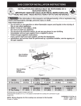 Frigidaire FPGC3087MS Installation Instructions