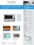 Frigidaire FPCO06D7MS Product Specifications Sheet