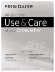 Frigidaire FGHD2455LW User's Manual
