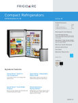 Frigidaire FFPE4522QM Product Specifications Sheet