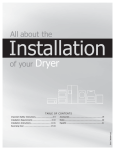 Frigidaire FARE1011MW Installation Instructions