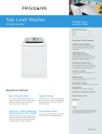 Frigidaire FAHE4045QW Product Specifications Sheet