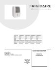 Frigidaire CAD504DUL11 User's Manual