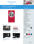 Frigidaire Affinity FAQG7077K User's Manual