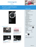 Frigidaire FAQG7073K User's Manual