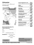 Frigidaire 154428101 User's Manual