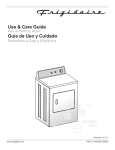 Frigidaire 137153500A User's Manual