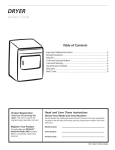 Frigidaire 134671200A User's Manual