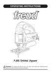 Freud Tools FJ85 User's Manual