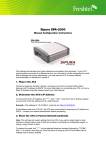 Freshtel SPA-2000 User's Manual