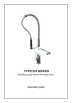 Franke Consumer Products FFPD100 User's Manual