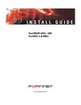 Fortinet ORTIWIFI-60A /AM User's Manual