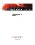 Fortinet FortiOS 3.0 User's Manual