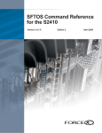 Force10 Networks S2410s User's Manual