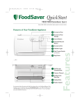 FoodSaver v825 User's Manual