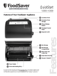 FoodSaver V2820 User's Manual