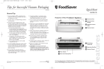 FoodSaver V2240-CN User's Manual