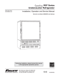 Follett REF Series User's Manual