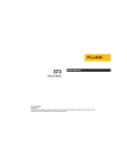 Fluke PN 3612805 User's Manual