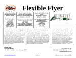 Flexible Flyer 41550T User's Manual