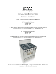 Five Star Ranges Range PN281-7BW User's Manual