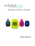 Fitbit Zip Product manual