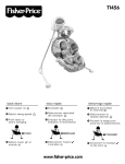 Fisher-Price T1456 Instruction Sheet