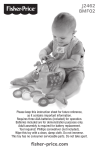 Fisher-Price J2462 Instruction Sheet