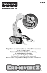 Fisher-Price CAR-NIVORES M1804 User's Manual