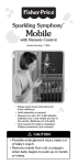Fisher-Price 71985 Instruction Sheet