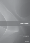 Fisher & Paykel OM36NDXB User's Manual