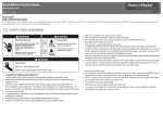 Fisher & Paykel OB76 User's Manual