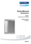 Fisher & Paykel DW60CDX2 User's Manual
