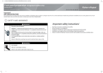 Fisher & Paykel DD36STI User's Manual