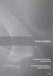 Fisher & Paykel CI365DT User's Manual