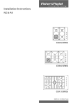 Fisher & Paykel CG602 User's Manual