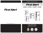 First Alert 2 Cu. Ft. Digital Executive Safe User's Manual