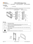 FireplaceXtrordinair 98500507 User's Manual